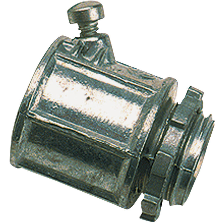 Halex 1/2 In. Set Screw Armored Cable/Conduit Connector