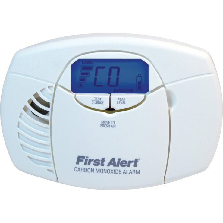 First Alert Battery Operated 3V Electrochemical Digital Display Carbon Monoxide Alarm