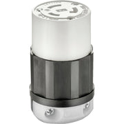 Leviton 20A 125V 3-Wire 2-Pole Industrial Grade Locking Cord Connector