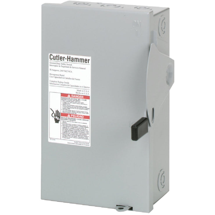 Eaton 30A DG Series Indoor General-Duty Safety Switch