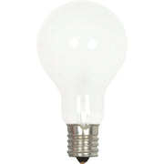 Satco 40W Frosted Soft White Intermediate A15 Incandescent Ceiling Fan Light Bulb (2-Pack)