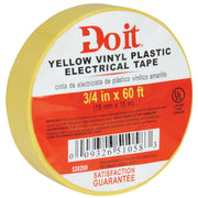 Do it General Purpose 3/4 In. x 60 Ft. Yello Electrical Tape