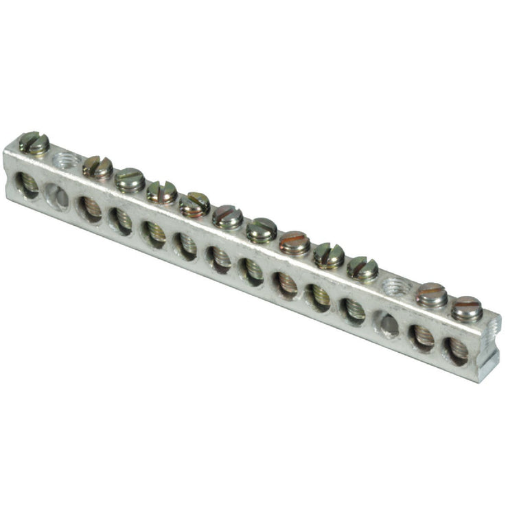 Square D 12-Terminal QO & Homeline Aluminum Ground Bar Kit