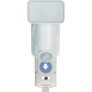 Heath Zenith White Motion Activated Single Head LED Solar Powered Security Light Fixture, 300-Lumen