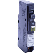 Square D QO 15A Single-Pole CAFCI Mini Dual Function Circuit Breaker