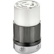 Leviton 20A 250V 3-Wire 2-Pole Industrial Grade Locking Cord Connector