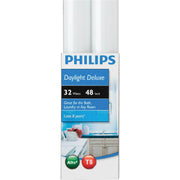 Philips 32W 48 In. Daylight T8 Medium Bi-Pin Fluorescent Tube Light Bulb (2-Pack)