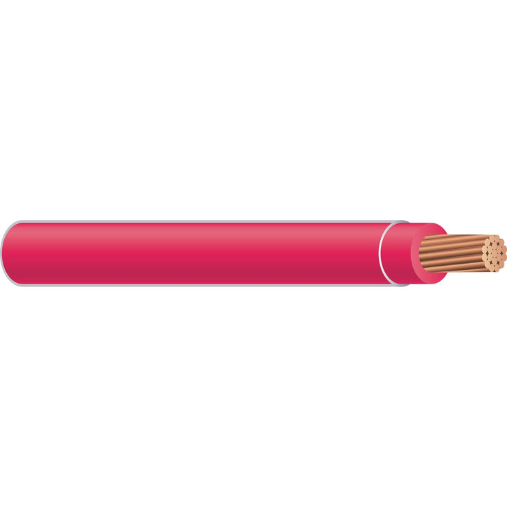 Southwire SIMpull 500 Ft. 6 AWG Stranded Red THHN Electrical Wire