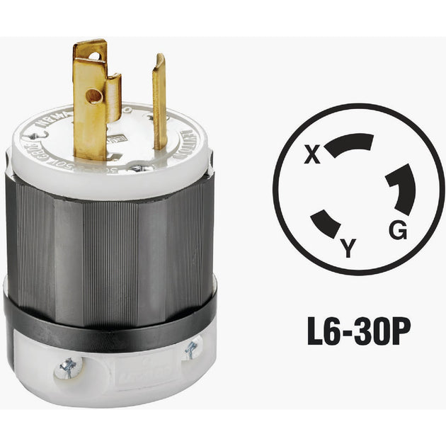 Leviton Industrial Grade Locking Cord Plug – Hemlock Hardware