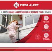 First Alert 14 Ft. Steel Fire Escape Ladder