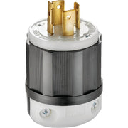 Leviton 20A 125V/250V 4-Wire 3-Pole Industrial Grade Locking Cord Plug