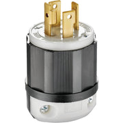 Leviton 30A 125V/250V 4-Wire 3-Pole Industrial Grade Locking Cord Plug