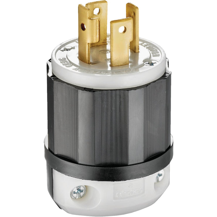 Leviton 30A 125V/250V 4-Wire 3-Pole Industrial Grade Locking Cord Plug