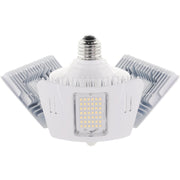 Satco Nuvo 60W Corn Cob Medium Base Multi-Beam LED High-Intensity Replacement Light Bulb with Motion Sensor
