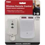 Prime 80 Ft. Range White Wireless with Remote Control