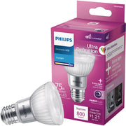 Philips Ultra Definition 75W Equivalent Daylight R20 Medium Dimmable LED Floodlight Light Bulb