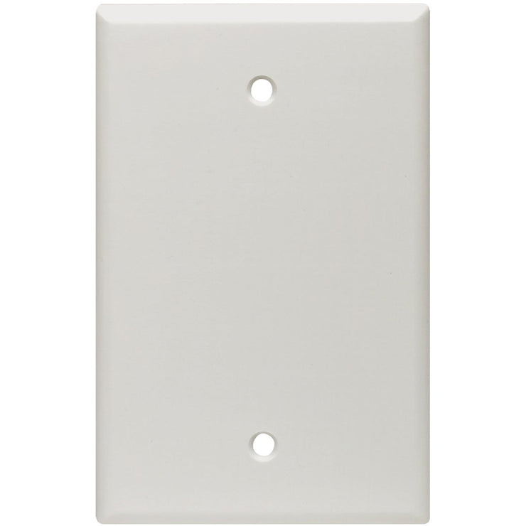 Leviton 1-Gang Midway Thermoset Blank Wall Plate, White