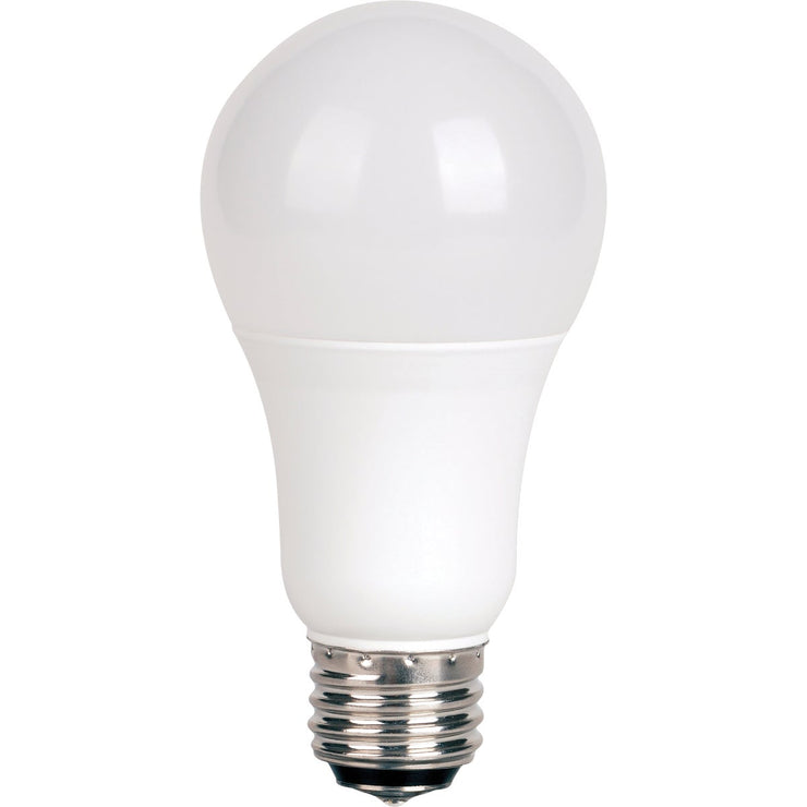 Satco 30W/70W/100W Equivalent Warm White A19 Medium 3-Way LED Light Bulb