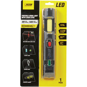 Feit Electric 500 Lm. LED Rechargeable Handheld Work Light with Laser Level