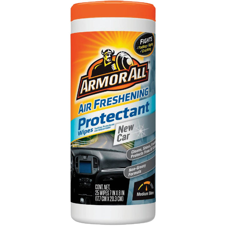Armor All New Car Scent Air Freshening Protectant Wipe (25-Count