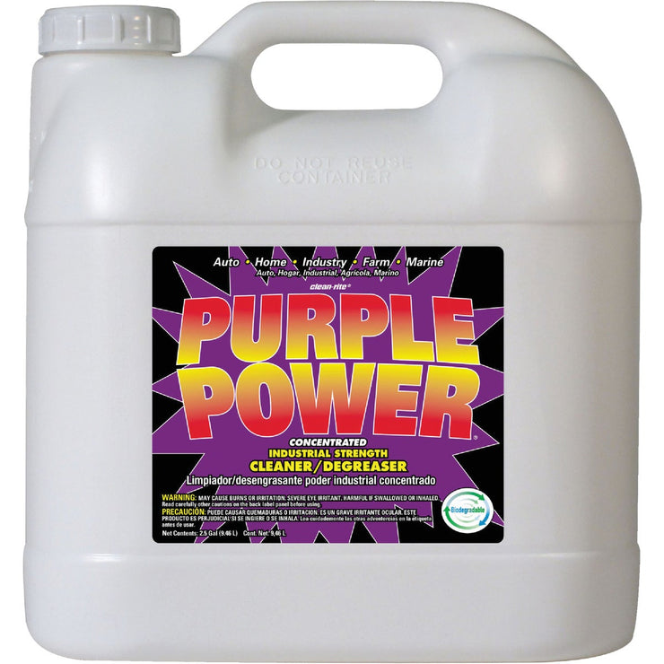 Purple Power Industrial Strength Cleaner/Degreaser, 2.5 gal. at