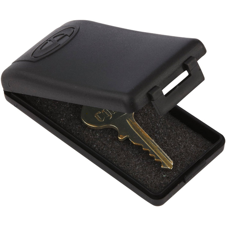Custom Accessories Black Stainless Steel Magnetic Key Hider