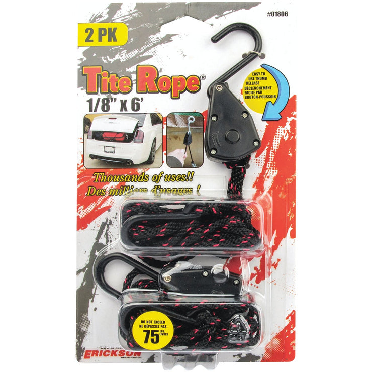 Erickson Tite Rope 1/8" x 6&