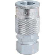 Milton 1/4 In. FPT H-Style Brass Coupler