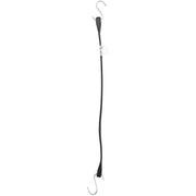 Erickson 5/8 In. x 24 In. Hook-to-Hook Rubber Industrial EDPM Tarp Strap, Black