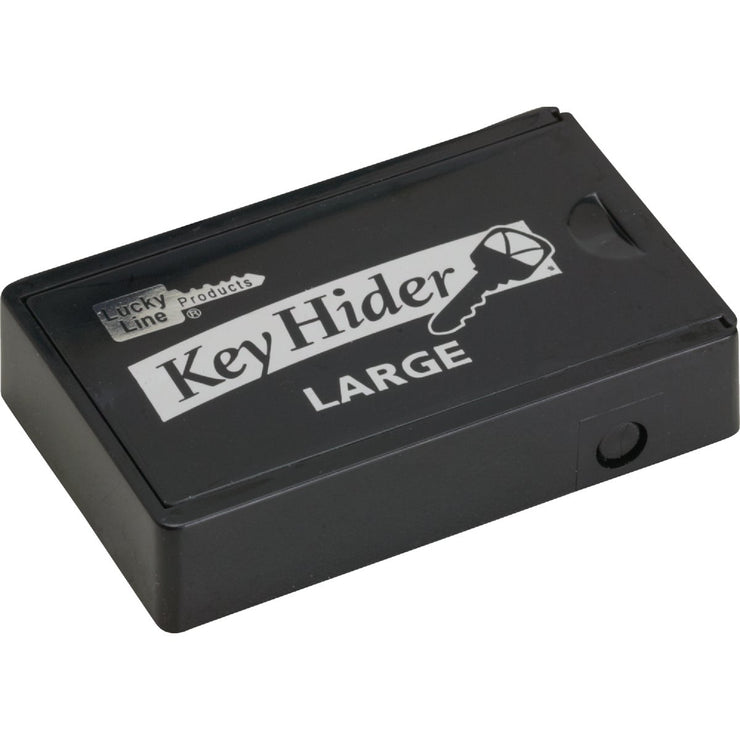 Lucky Line Black Plastic 1-7/8 In. Key Hider