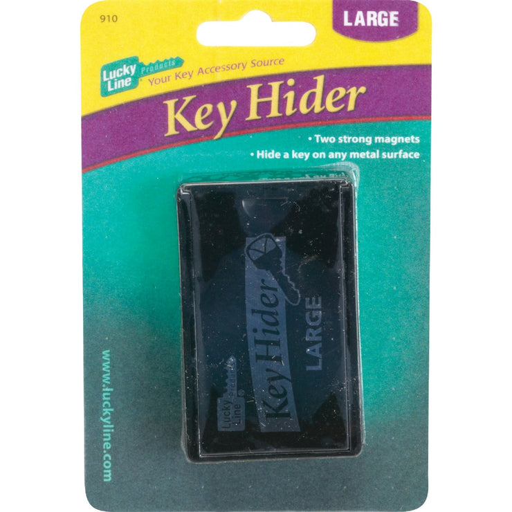 Lucky Line Black Plastic 1-7/8 In. Key Hider