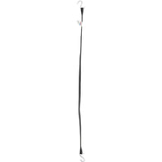 Erickson 5/8 In. x 44 In. Hook-to-Hook Rubber Industrial EDPM Tarp Strap, Black