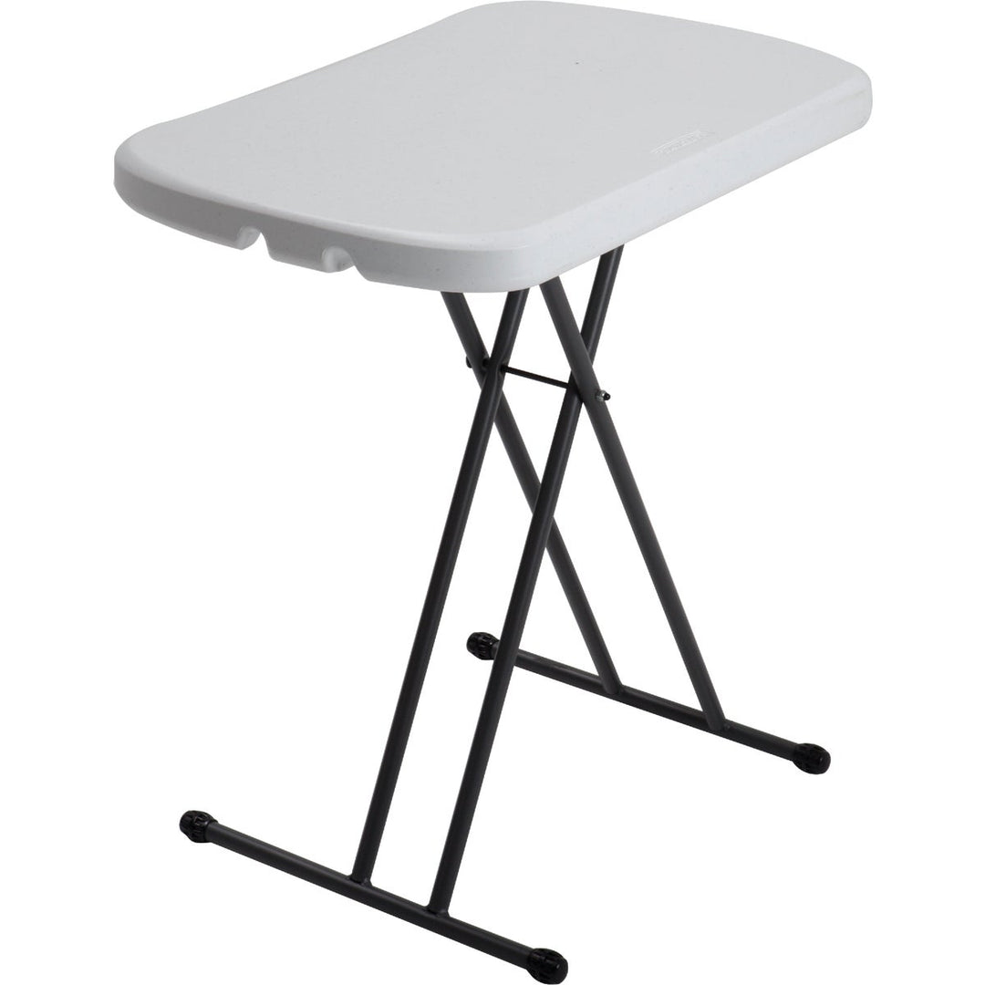 Lifetime 26 In. x 18 In. Personal Folding Table, White