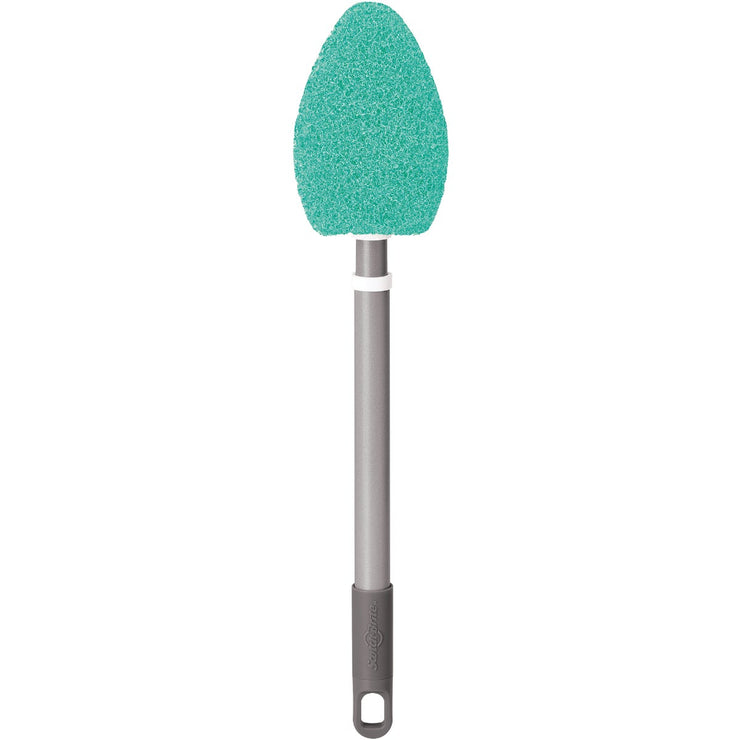 3M Scotch-Gard Long Handled Shower & Bath Scrubber with Handle