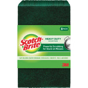 3M Scotch-Brite Heavy Duty Scouring Pad (8 Count)