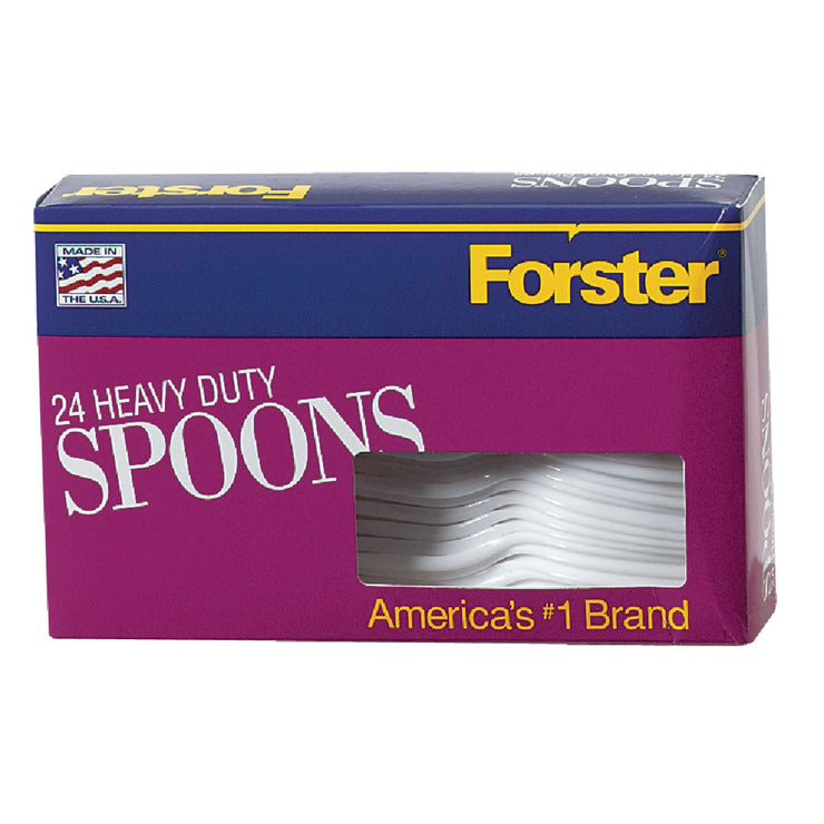 Diamond Heavy-Duty Plastic Spoons (24-Count)