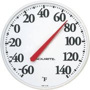 Acurite 12.5" Dia Plastic Dial Indoor & Outdoor Thermometer