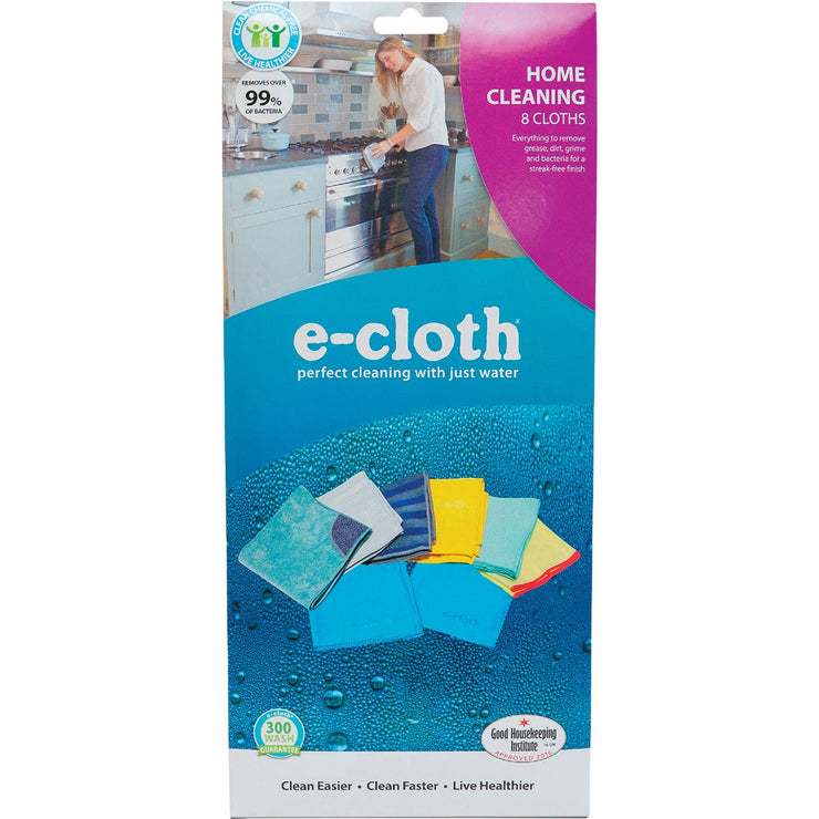 E-Cloth Home Cleaning Cloth Pack (8-Count)