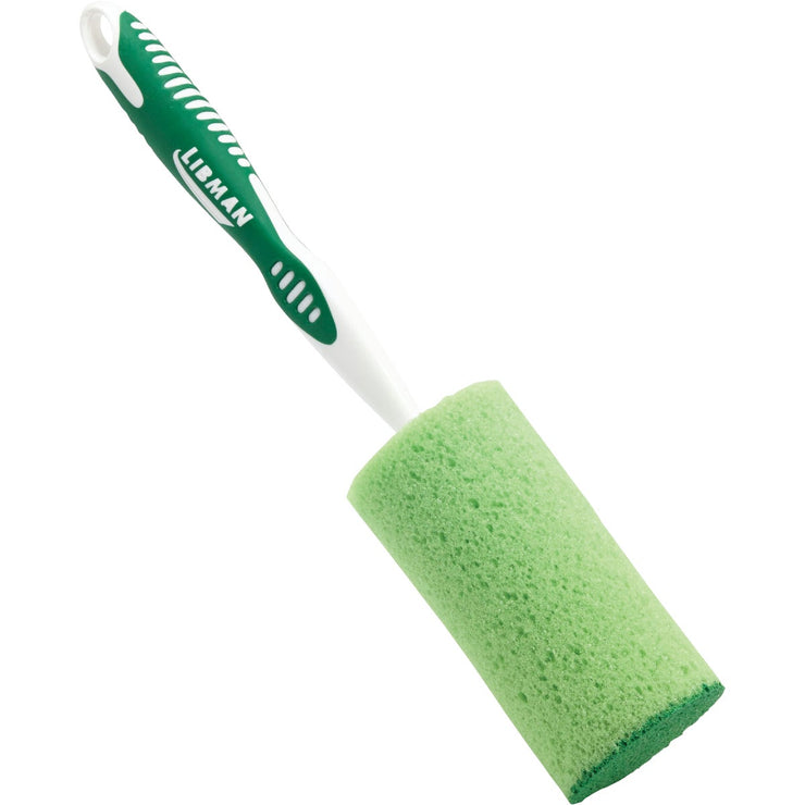 Libman 11.38 In. x 2.25 In. Green Glass & Dish Sponge