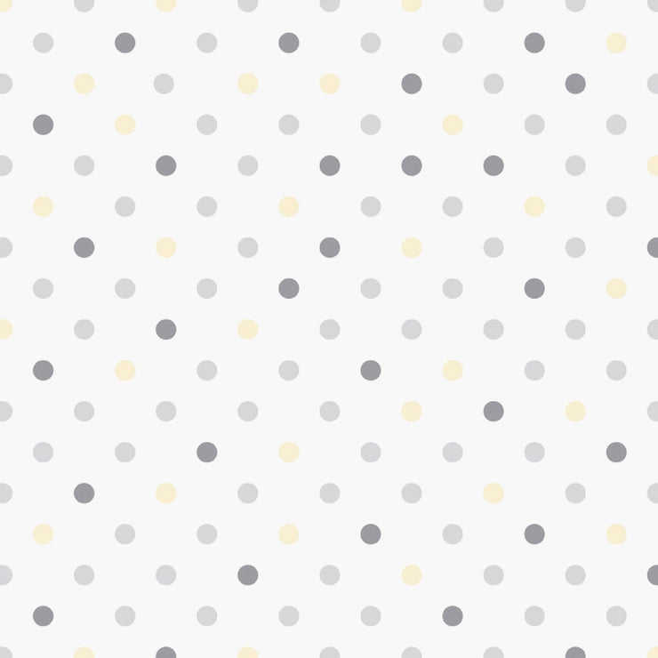 Con-Tact Grip Print 18 In. x 4 Ft. Dottie Gray Non-Adhesive Shelf Liner