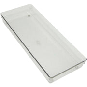 InterDesign Linus 6 In. W. x 15 In. L. x 2 In. D. Clear Drawer Organizer Tray