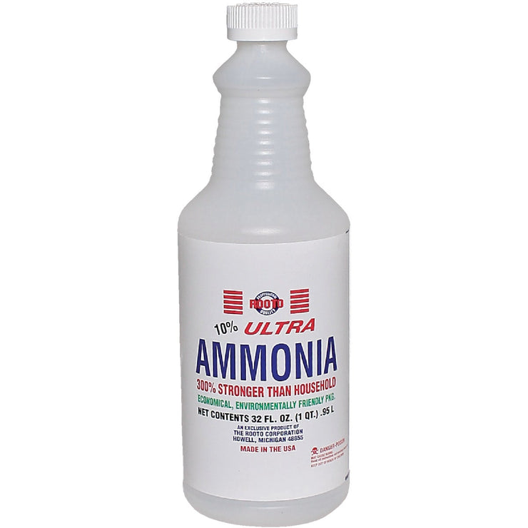 Rooto 32 Oz. 10% Clear Ammonia – Hemlock Hardware