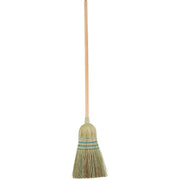 Reynera 13 In. W. x 42 In. L. Natural Hardwood Handle Good Quality Corn Broom