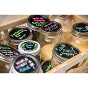 Masontops Regular-Mouth Chalk Top Canning Jar Lids (8-Count)