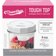 Masontops Regular-Mouth Tough Top Canning Jar Lid (4-Count)