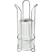 InterDesign Forma Chrome Tulip Freestanding Toilet Paper Holder