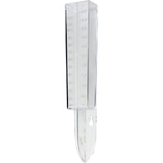 Taylor 5 In. Plastic Clear-Vu Rain Gauge