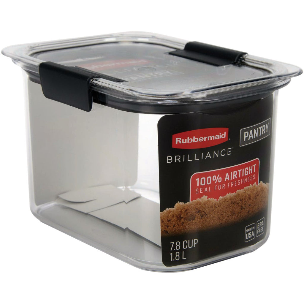 Rubbermaid Brilliance 7.8 Cup Brown Sugar Pantry Airtight Food Storage –  Hemlock Hardware