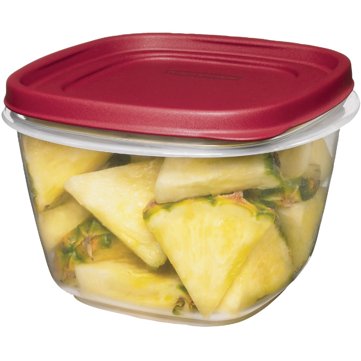 Rubbermaid Easy Find Lids 7 C. Clear Round Food Storage Container ...