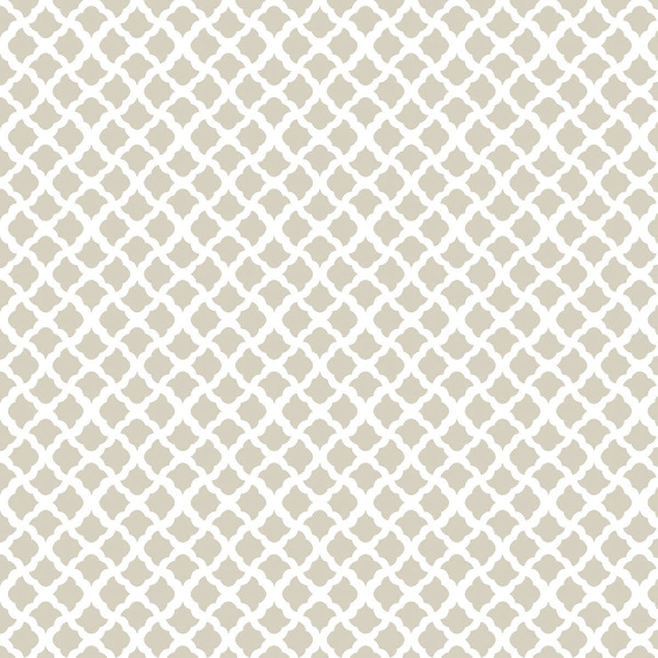 Con-Tact Grip Print 18 In. x 4 Ft. Talisman Pale Gray Non-Adhesive Shelf Liner